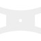 Ekena Millwork Haven Architectural Grade PVC Ceiling Medallion, 38"W x 25 3/8"H x 3"ID x 8 1/4"C x 1"P, One-Piece CMP38X25HN-03000 - alternate 3